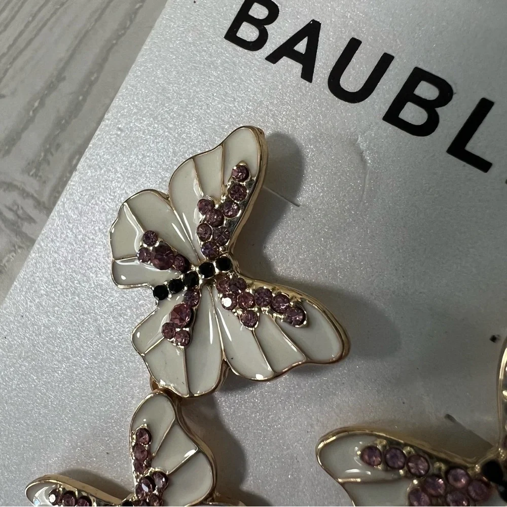 Baublebar Butterfly Drop Earrings